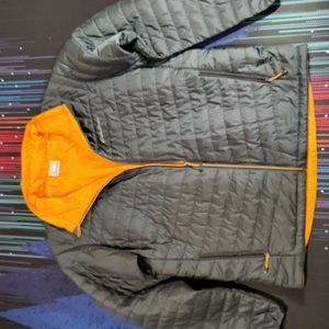 Eddie Bauer First Ascent Reversible Down Jacket - Men Large